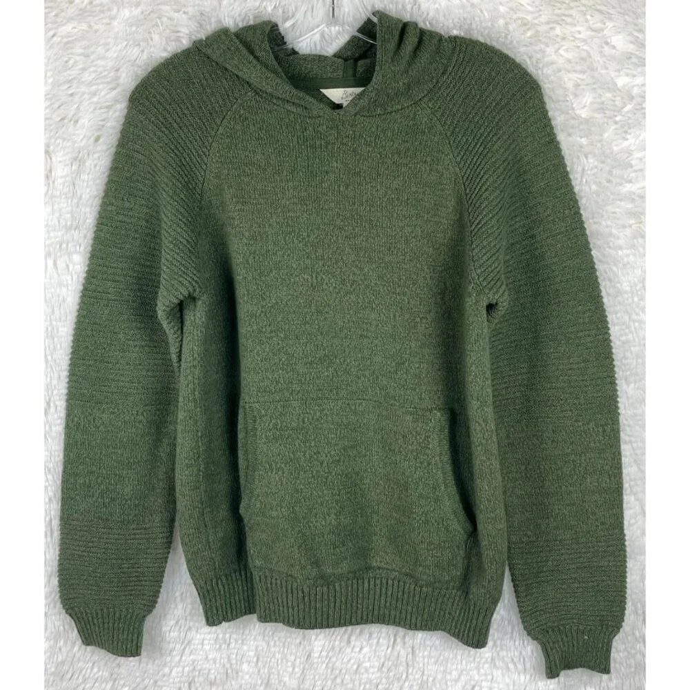 Bixby Nomad XL 16/18 Green Hooded Sweater Front Pocket Pouch Long Sleeve - Picture 1 of 8